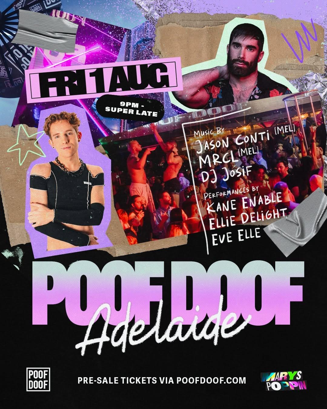 Poof Doof Adelaide