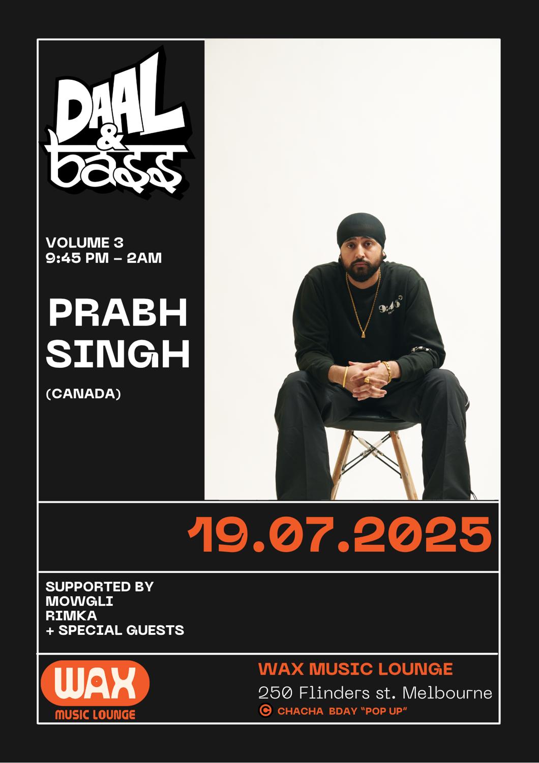 Daal & Bass Volume 3: Prabh Singh