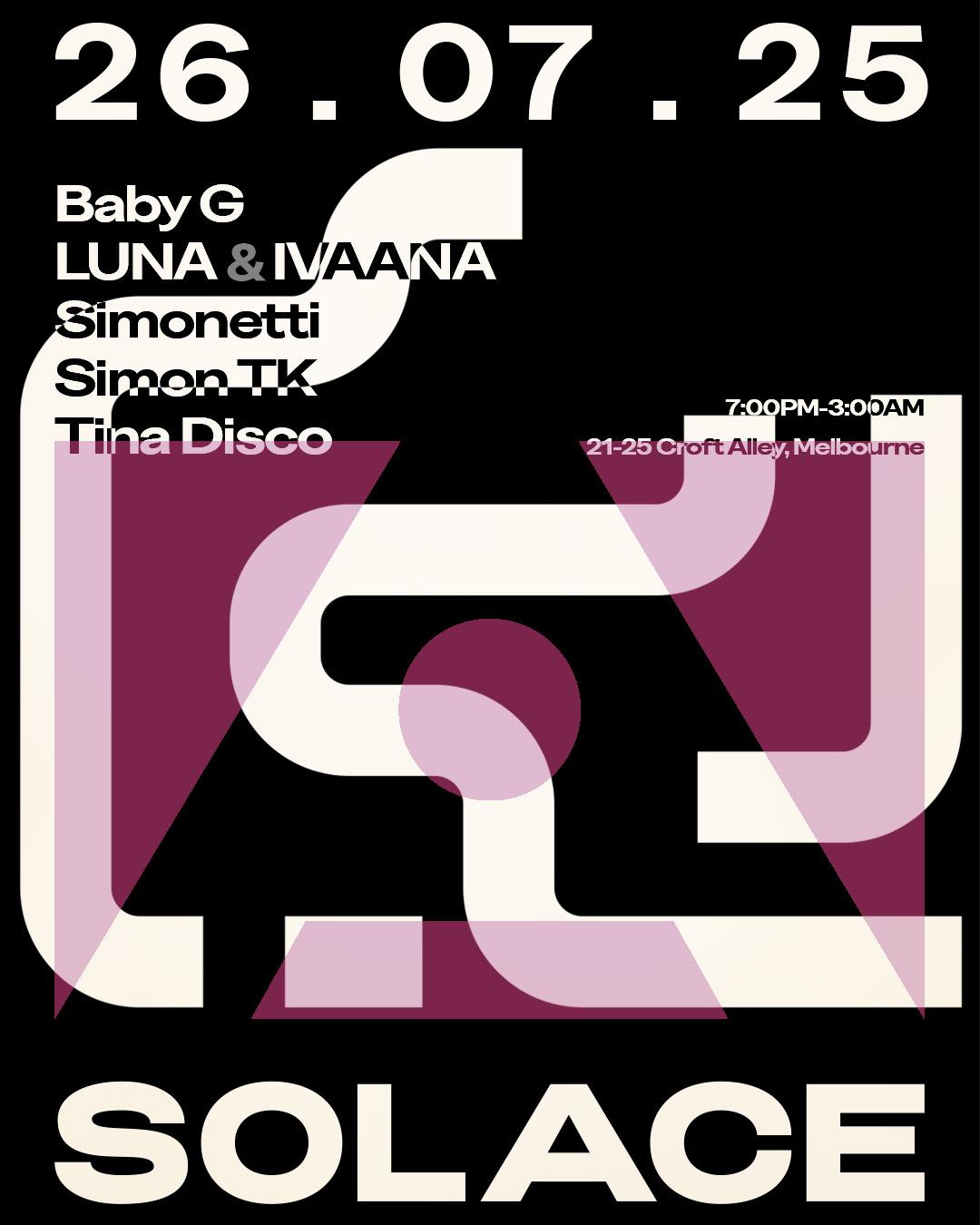 Solace Invites Simon Tk, Tina Disco & More
