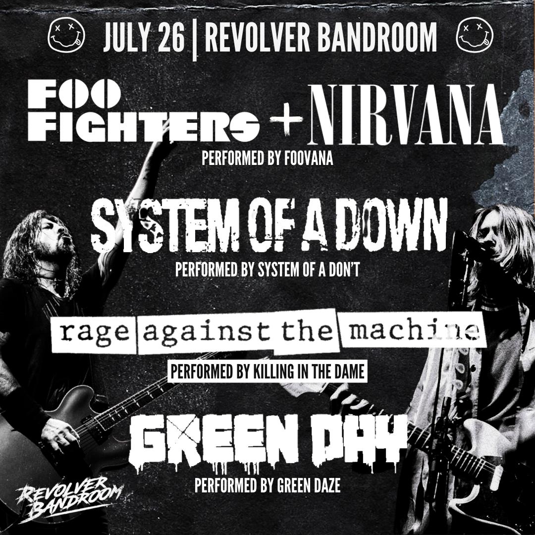 Bandroom: Multi Tribute Fest