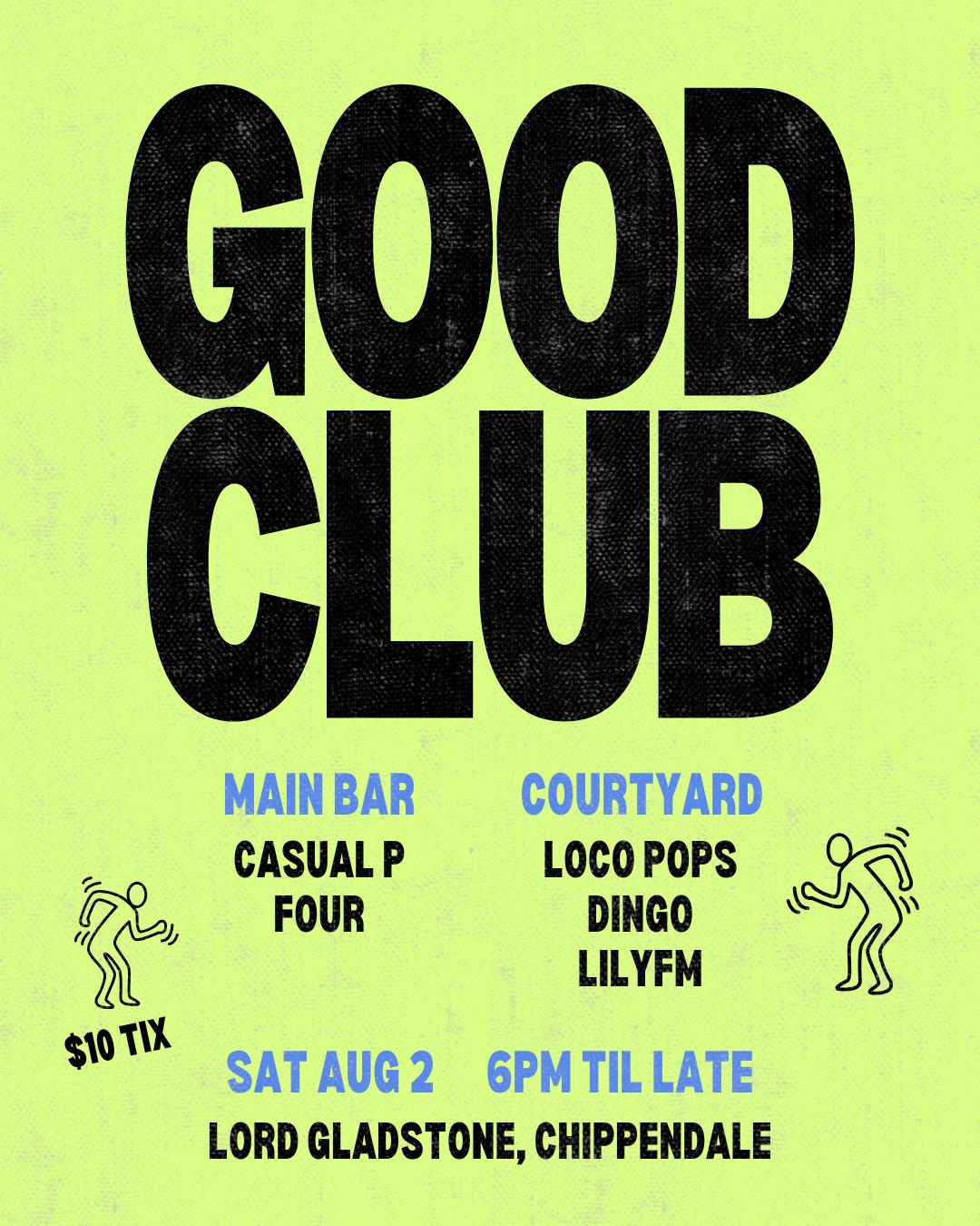 Good Club At The Gladdy