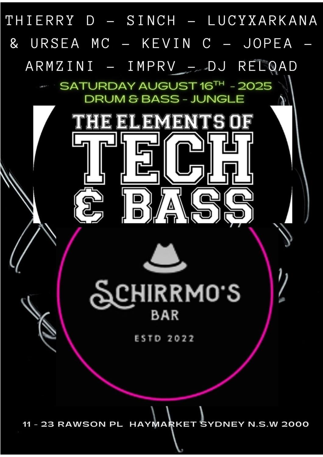 The Elements Of Tech & Bass