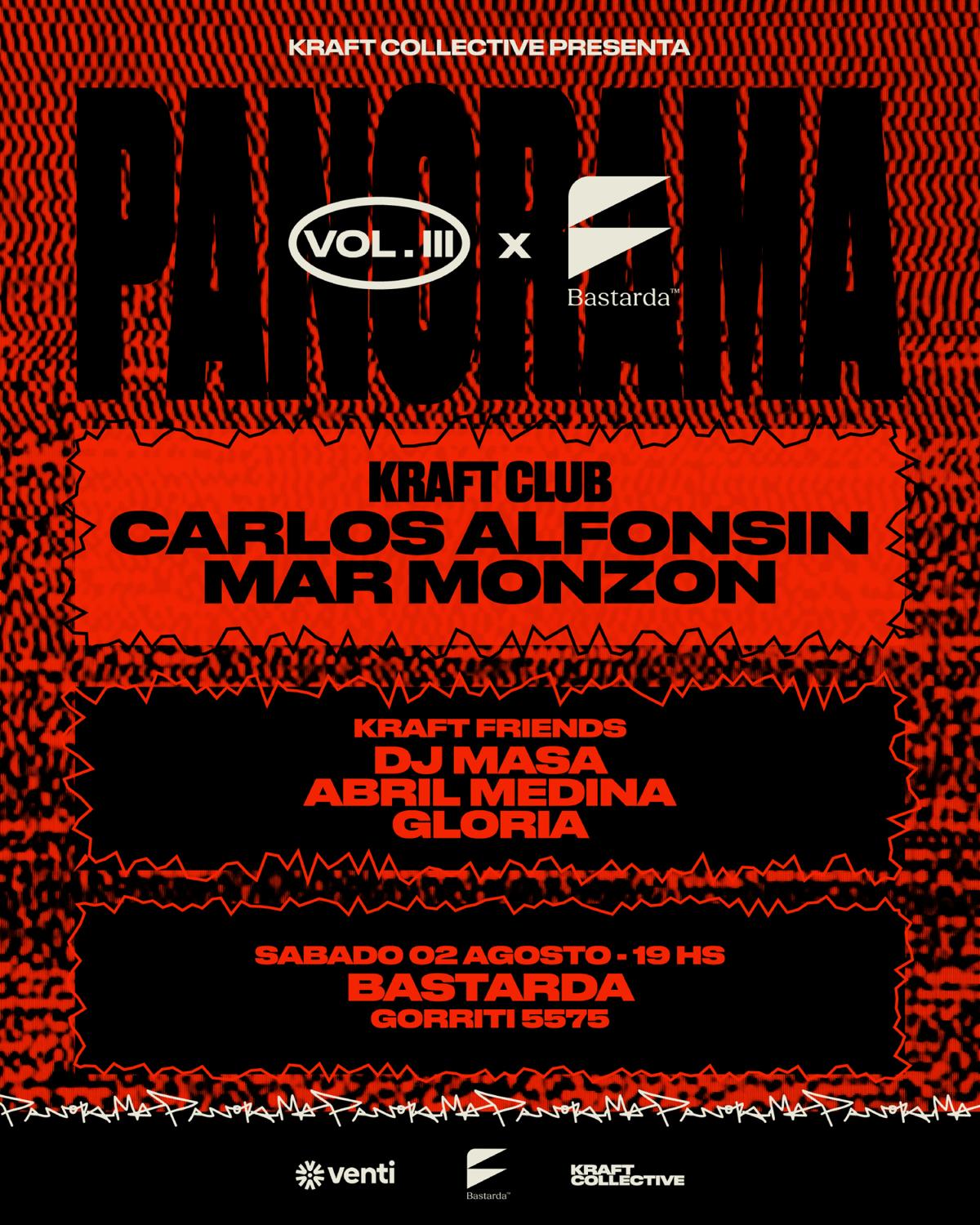 Panorama Vol. Iii By Kraft Collective - Carlos Alfonsin & Mar Monzon