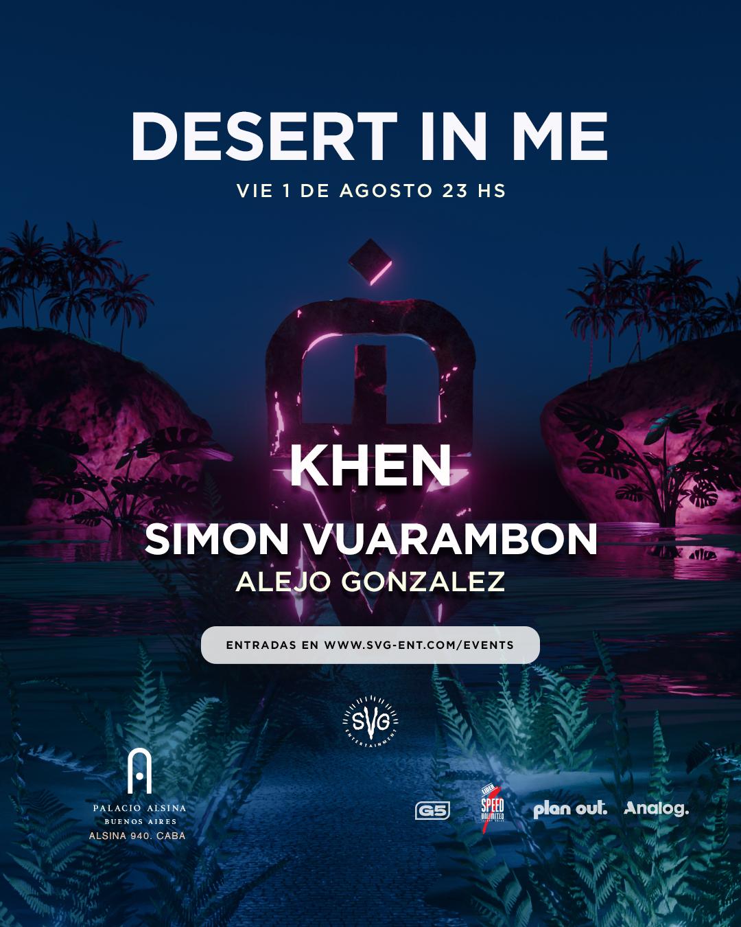 Desert In Me X Khen X Palacio Alsina