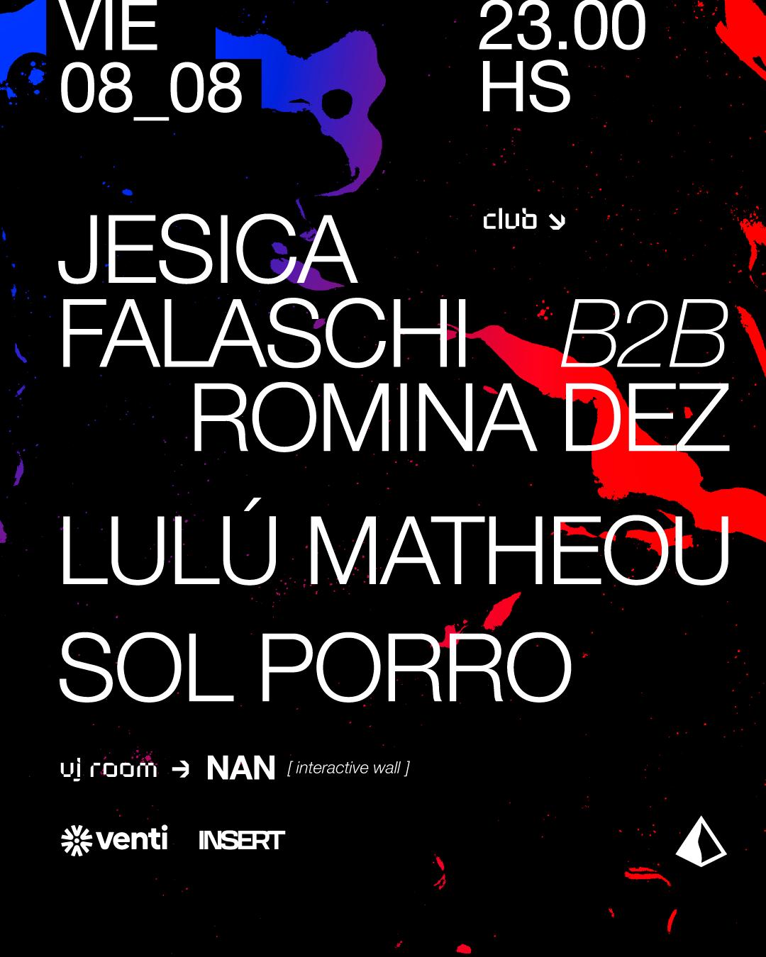 Dune Park Pres. Sol Porro, Lulú Matheou, Romina Dez & Jesica Falaschi