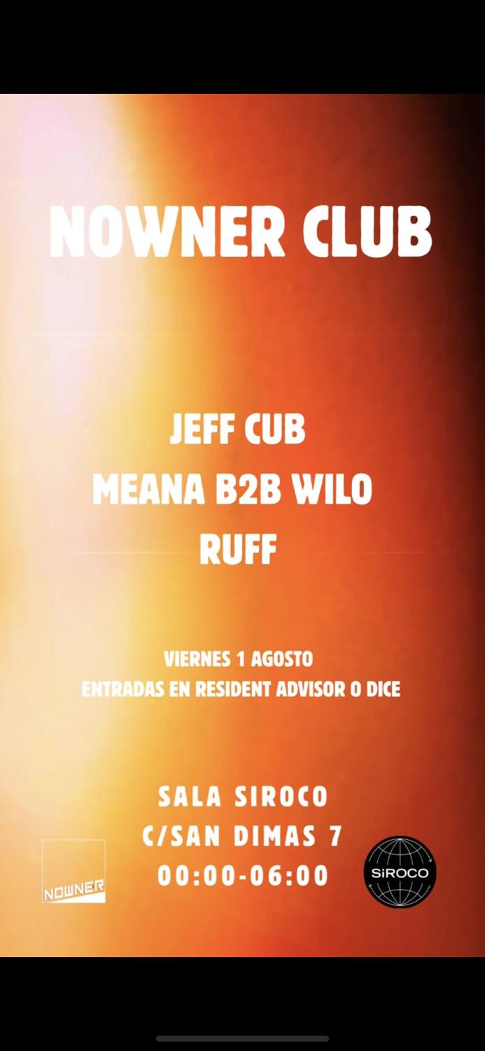 (Listas Gratis Hasta La 1:30) Nowner Club