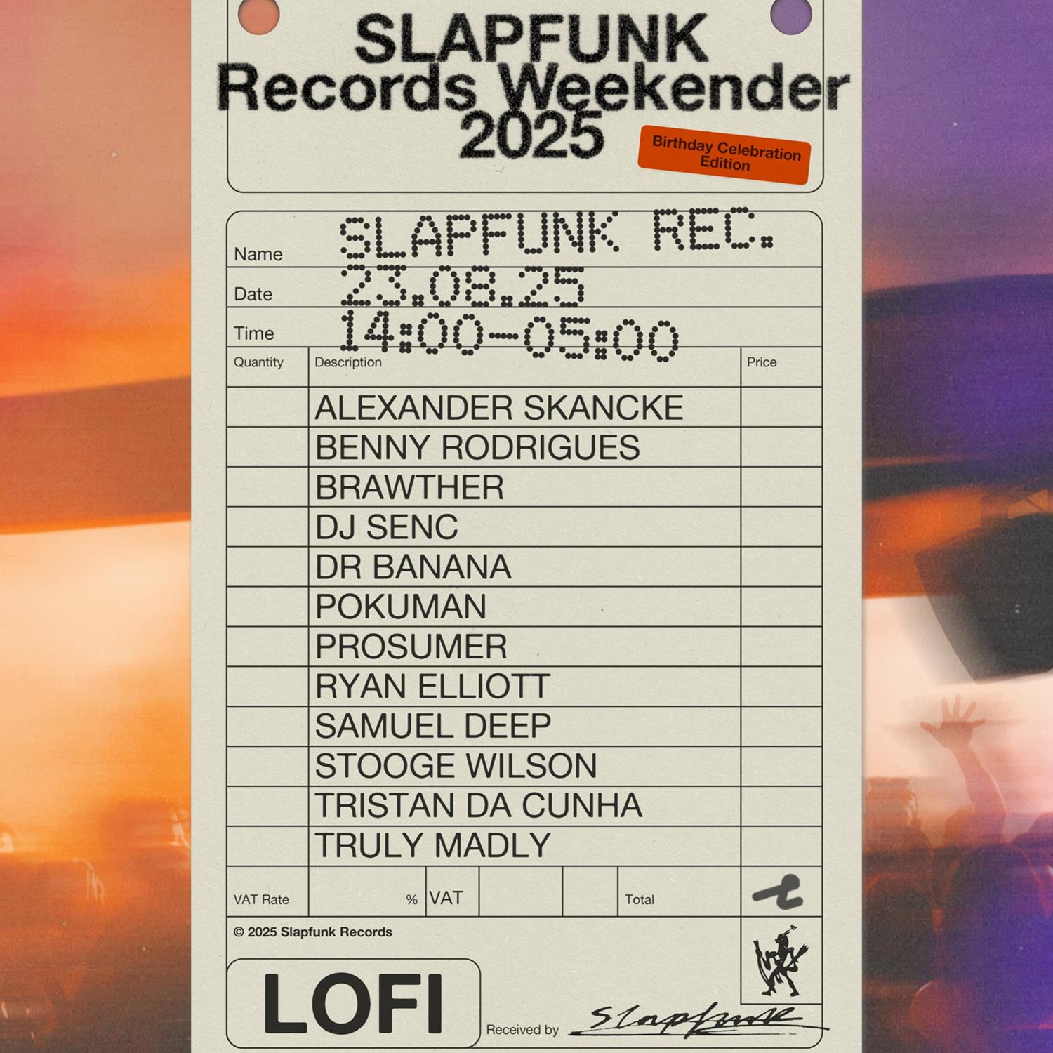 Slapfunk Wkndr 3 - Lofi