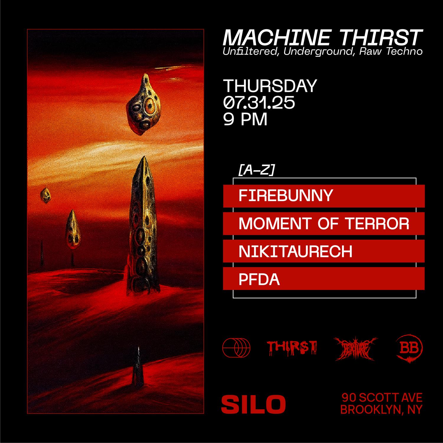 Machine Thirst: Unfiltered Underground Raw Techno