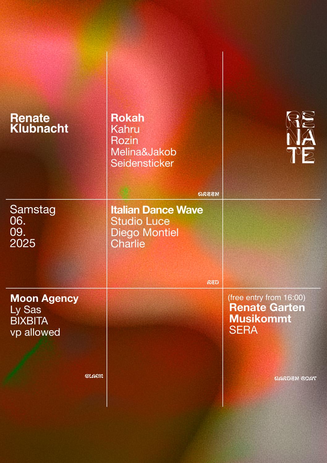 Renate Klubnacht W Ly Sas, Bixbita, Vp Allowed, Charlie, Kahru, Jakob Seidensticker, Melina
