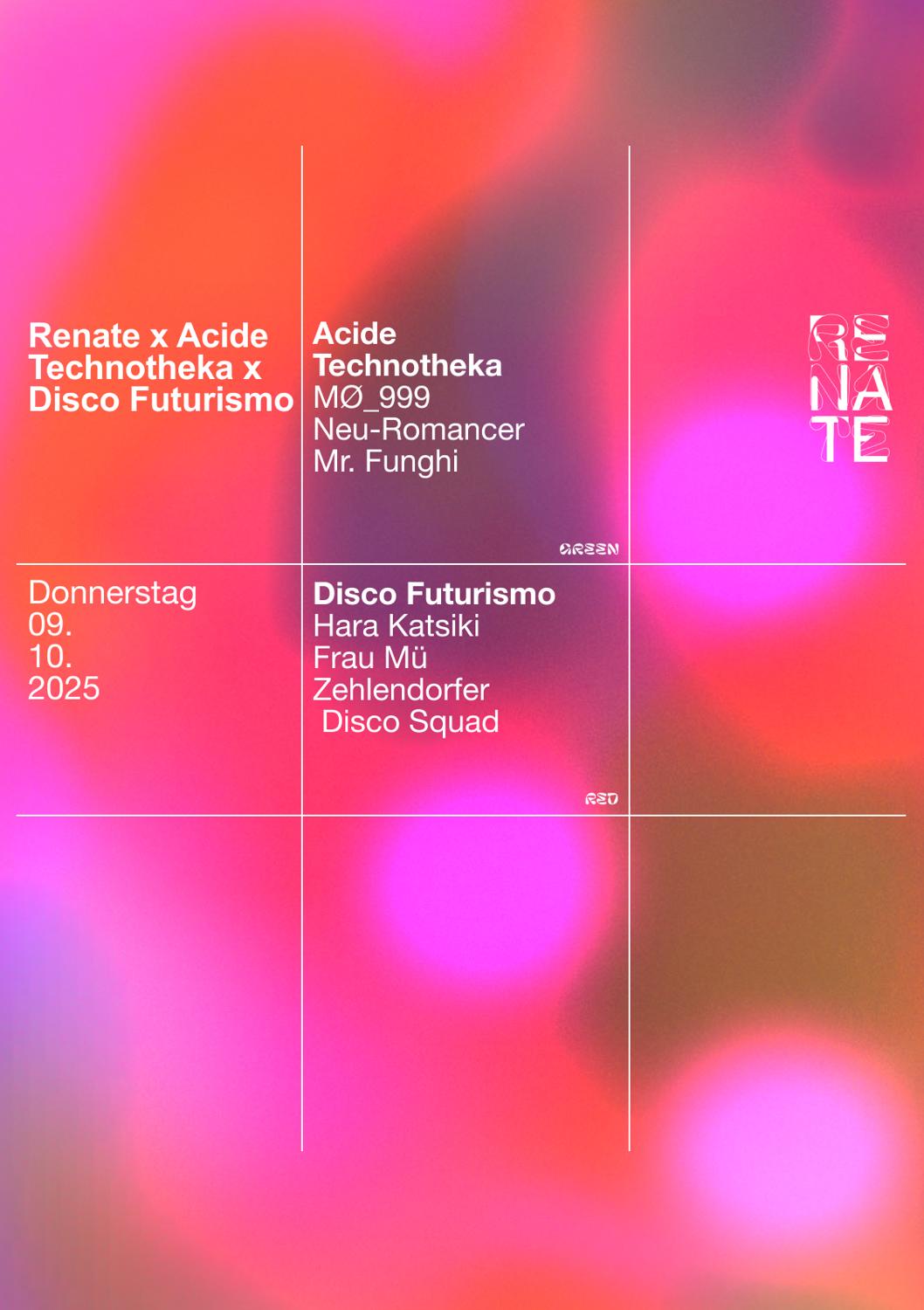 Acide Technotheka X Disco Futurismo