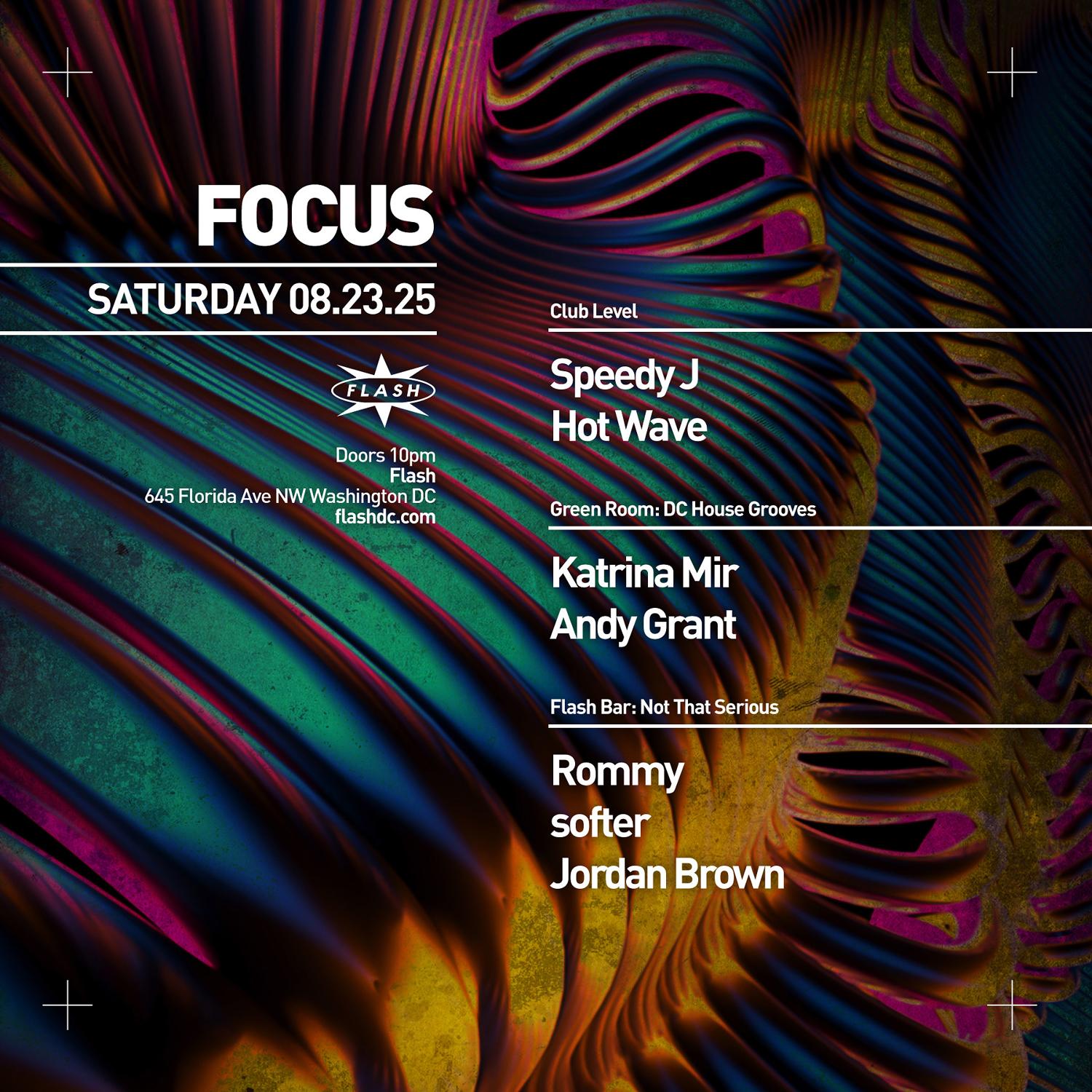 Focus: Speedy J