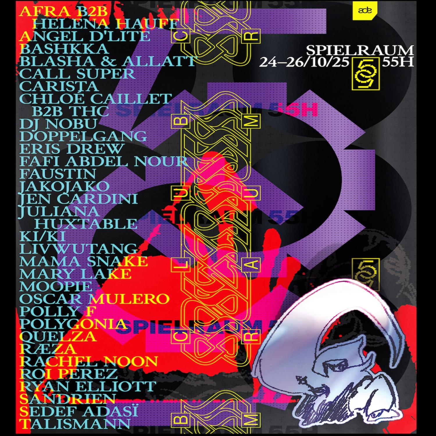 Ade - Spielraum: 55 Hours