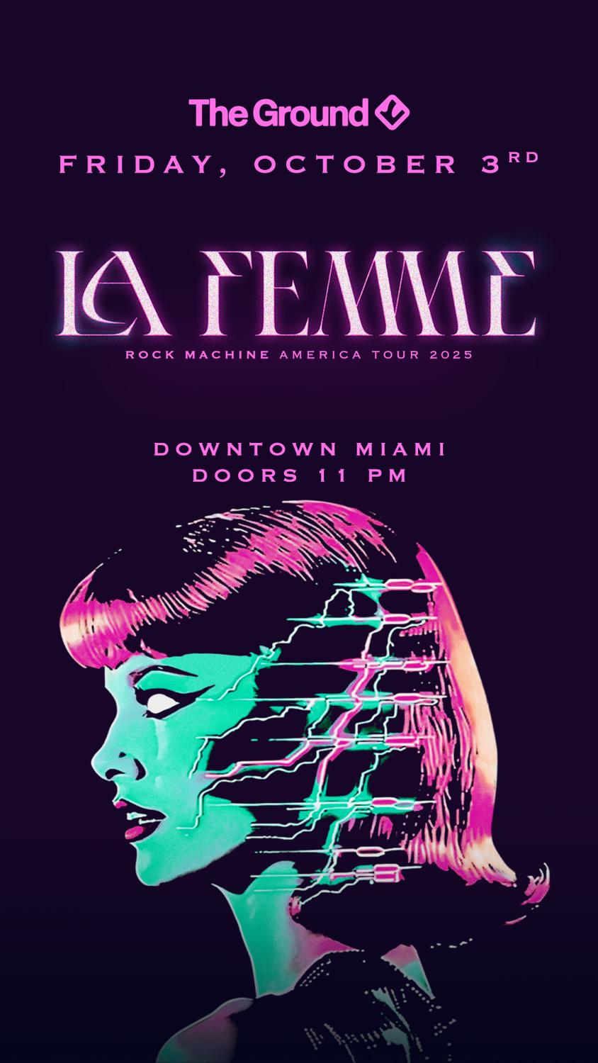 La Femme: Rock Machine America Tour 2025