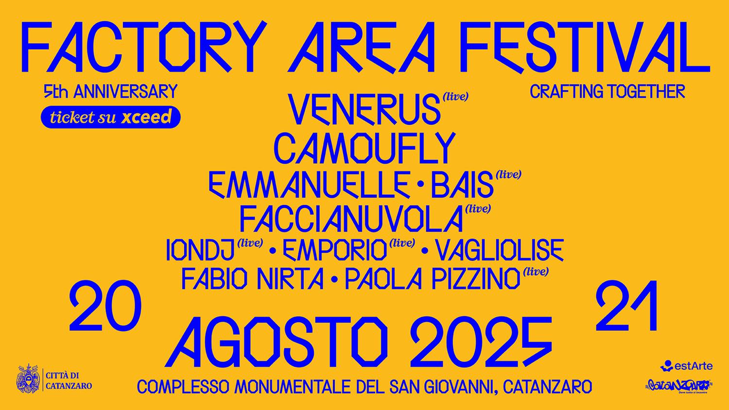 Factory Area Festival 2025