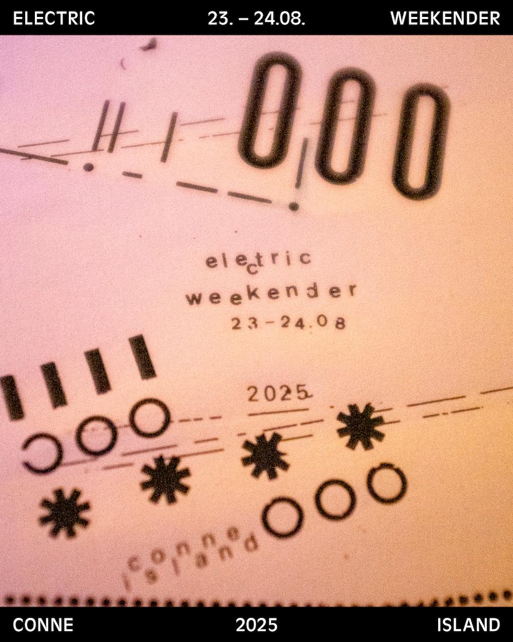 Electric Weekender 2025