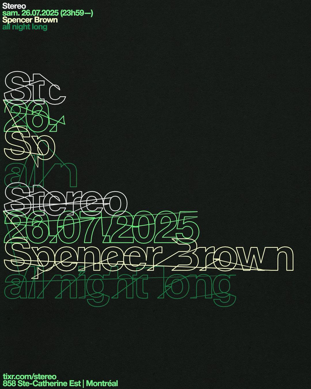 Spencer Brown (All Night Long)