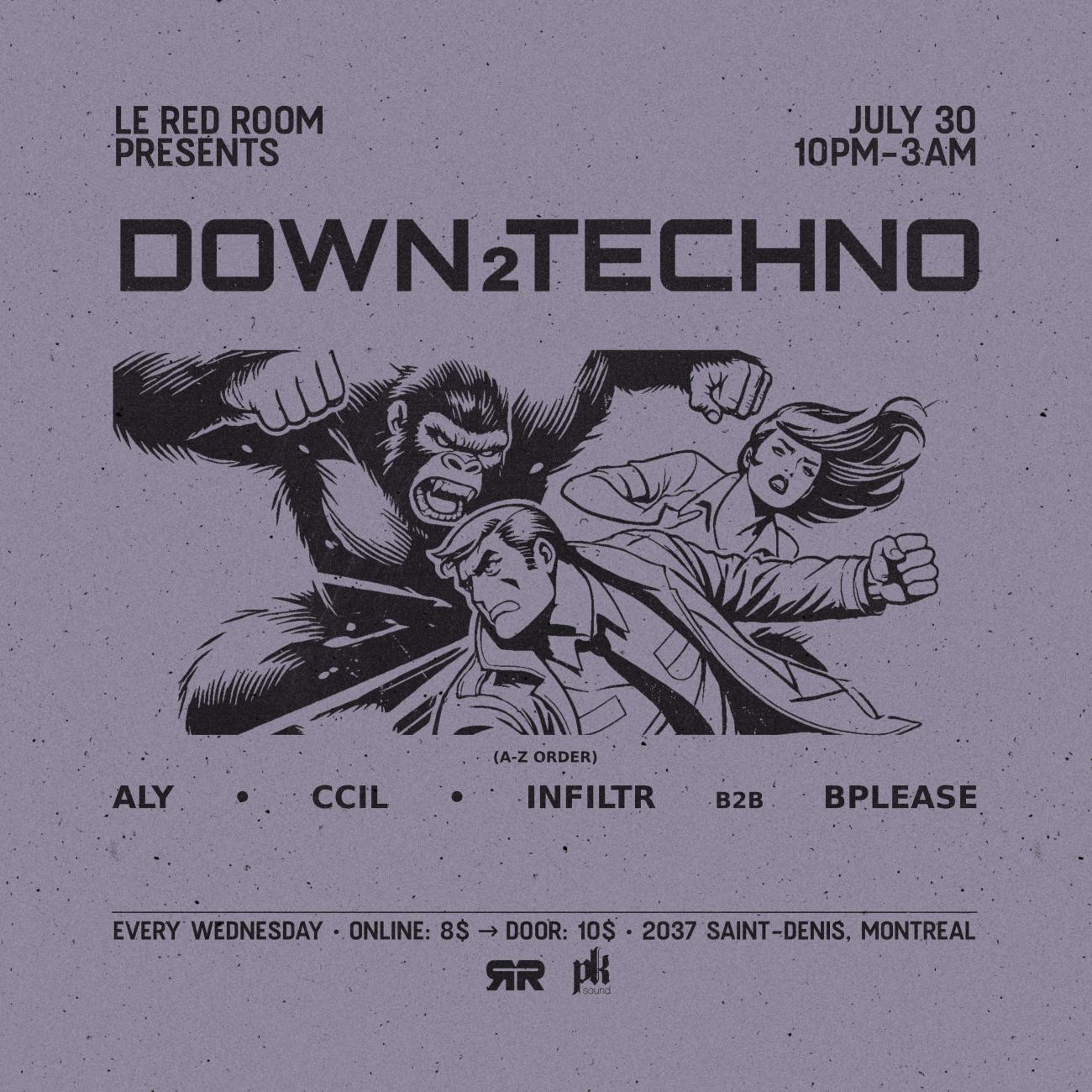 Down2Techno (Every Wednesday)