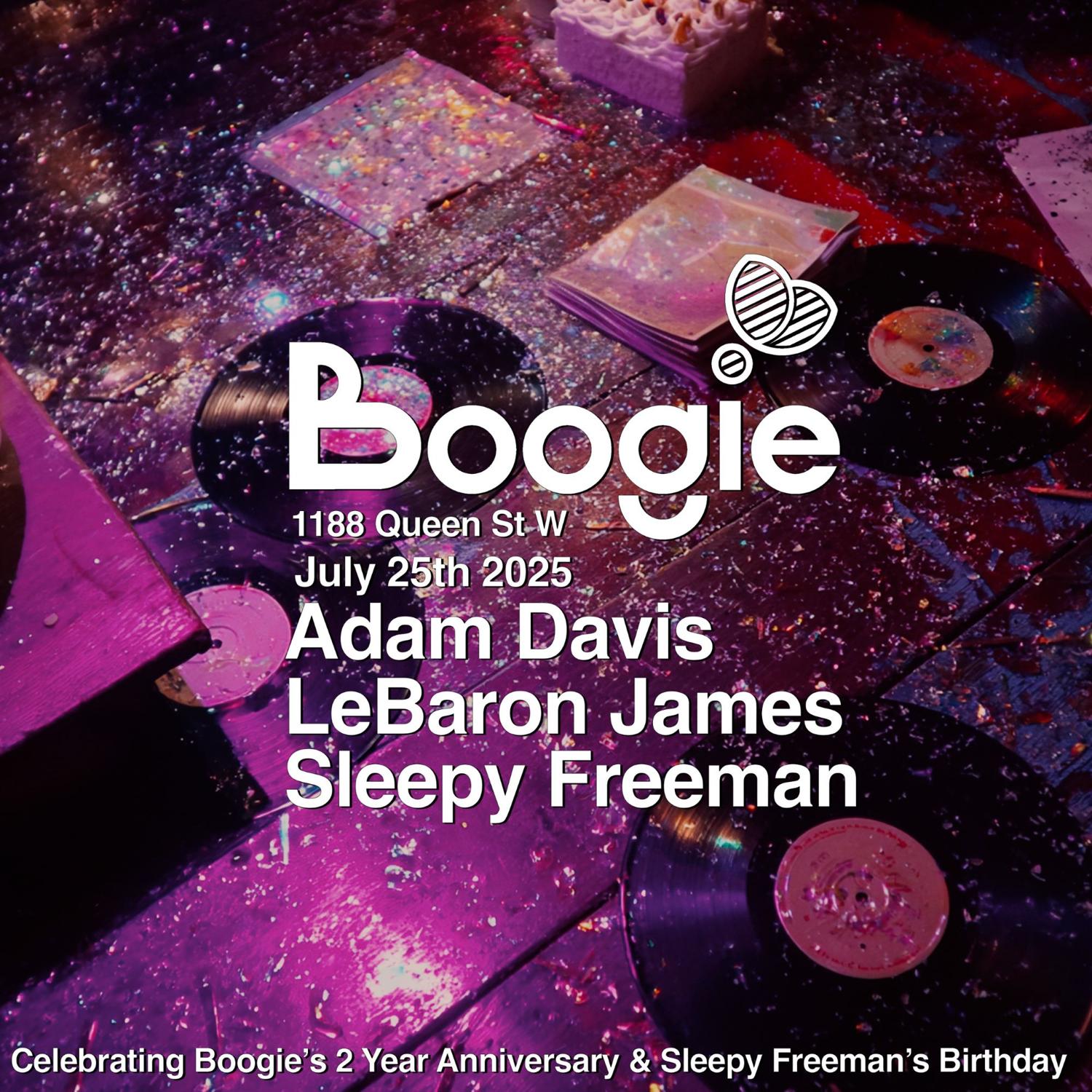 Let'S Celebrate Boogie 2Nd Year Anniversary & Sleepy Freeman'S Birthday