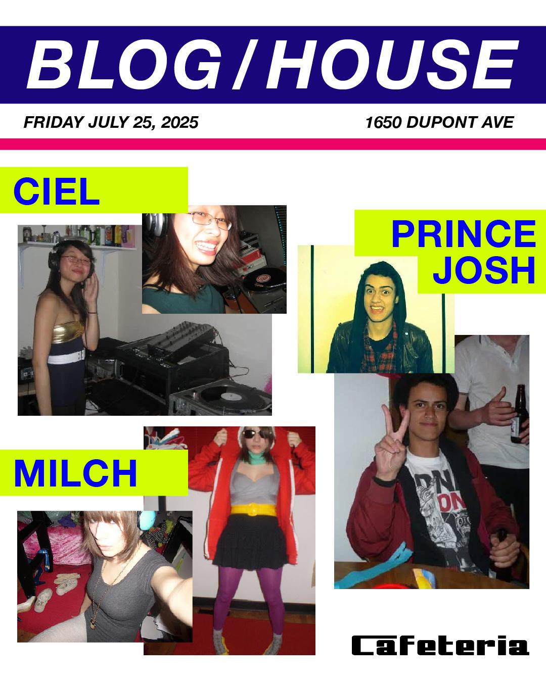 Blog/House: Ciel, Prince Josh & Milch