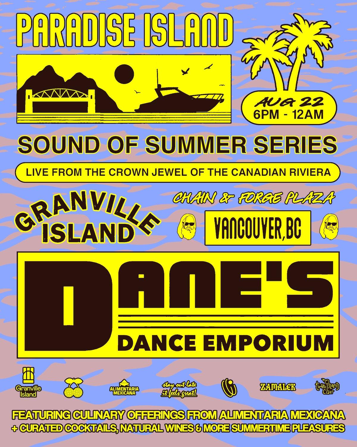 Paradise Island Summer Series With Dane'S Dance Emporium