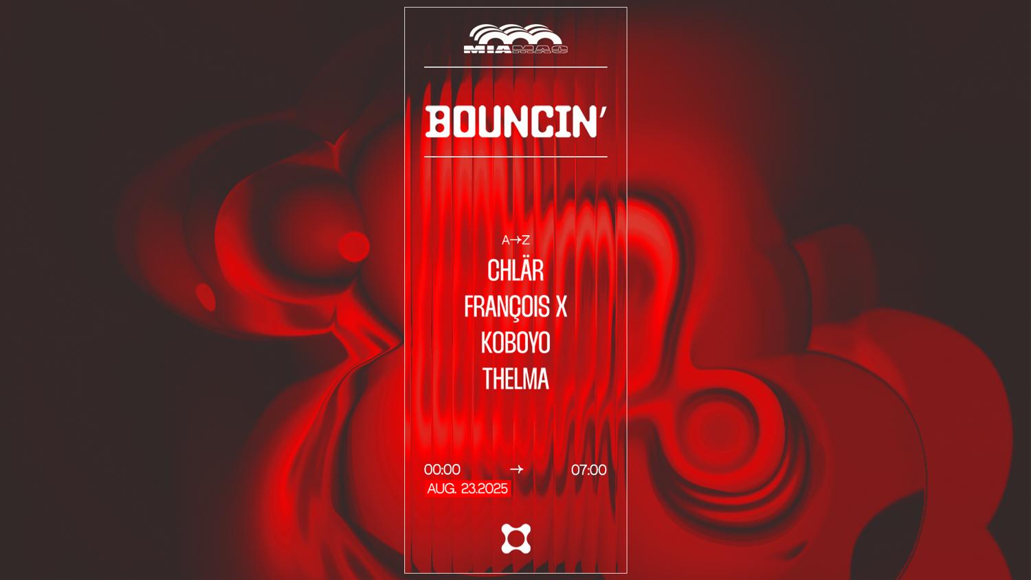 Bouncin': Chlär, François X, Thelma, Koboyo