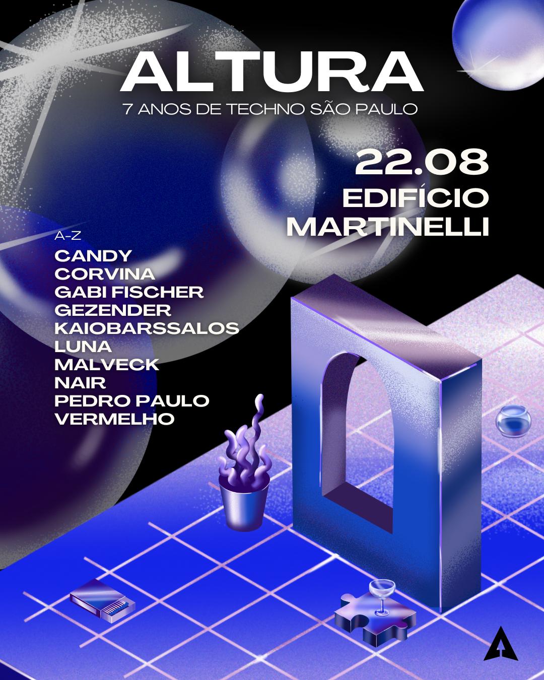 Altura - 7 Anos De Techno São Paulo