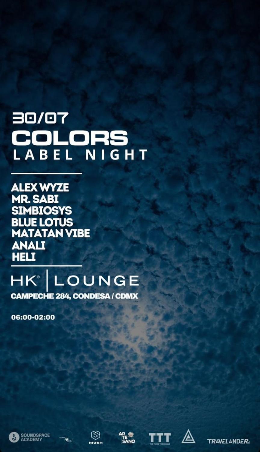 Colors Label Night