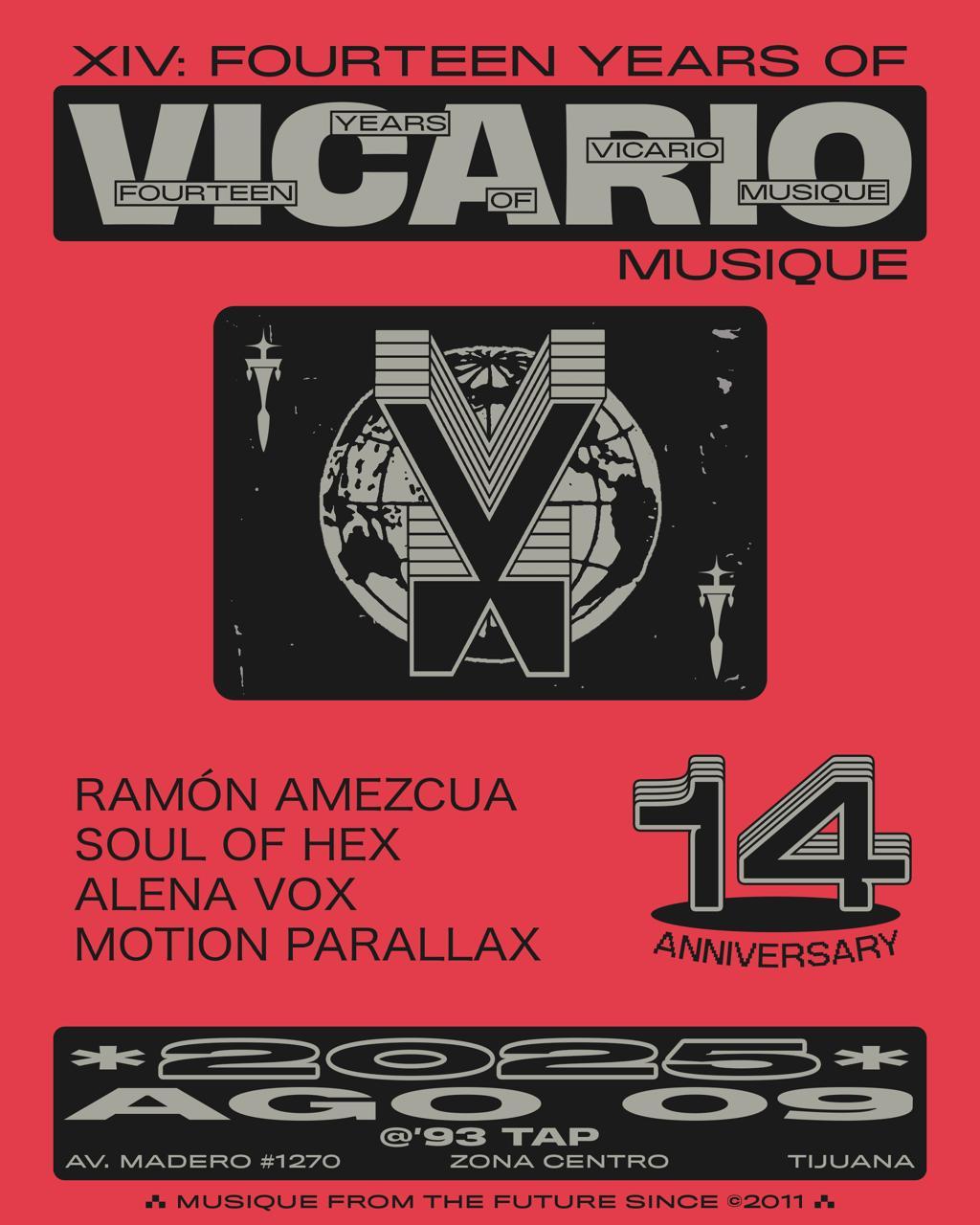 Xiv: Fourteen Years Of Vicario Musique At Tj