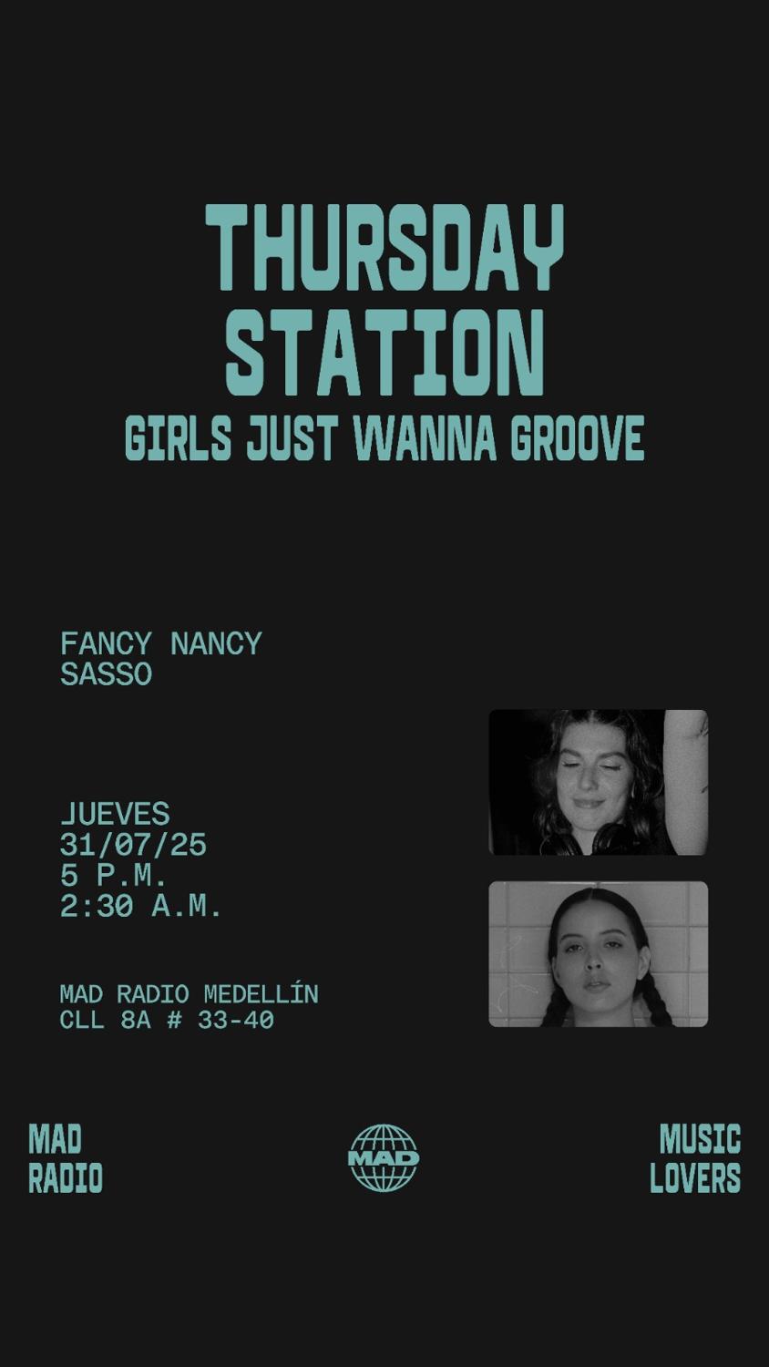 Thursday Station / Girls Just Wanna Groove: Fancy Nancy, Sasso
