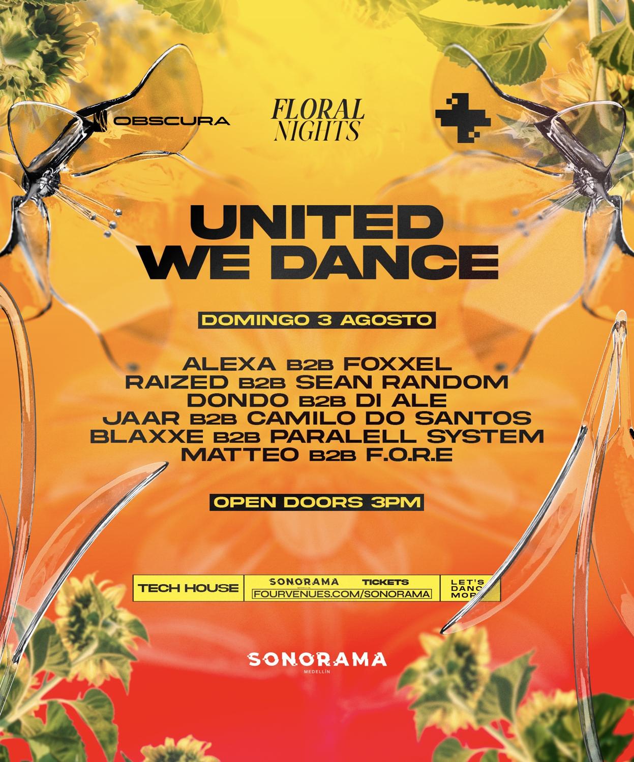 Sonorama & Obscura Pres / United We Dance