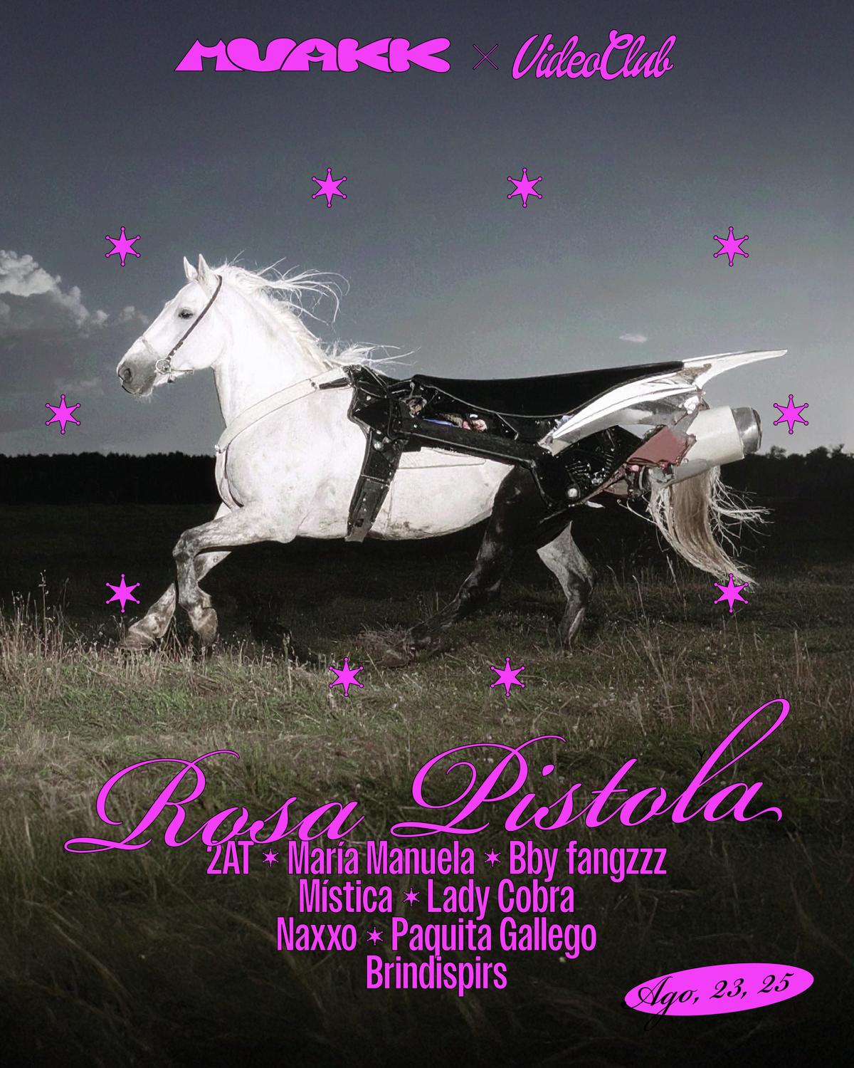 Muakk: Rosa Pistola / 2At / María Manuela / Bby Fangzzz