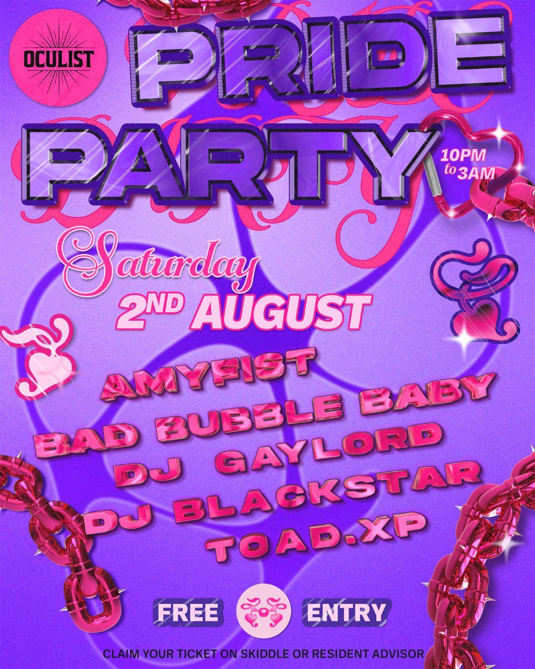 Oculist Pride: Saturday