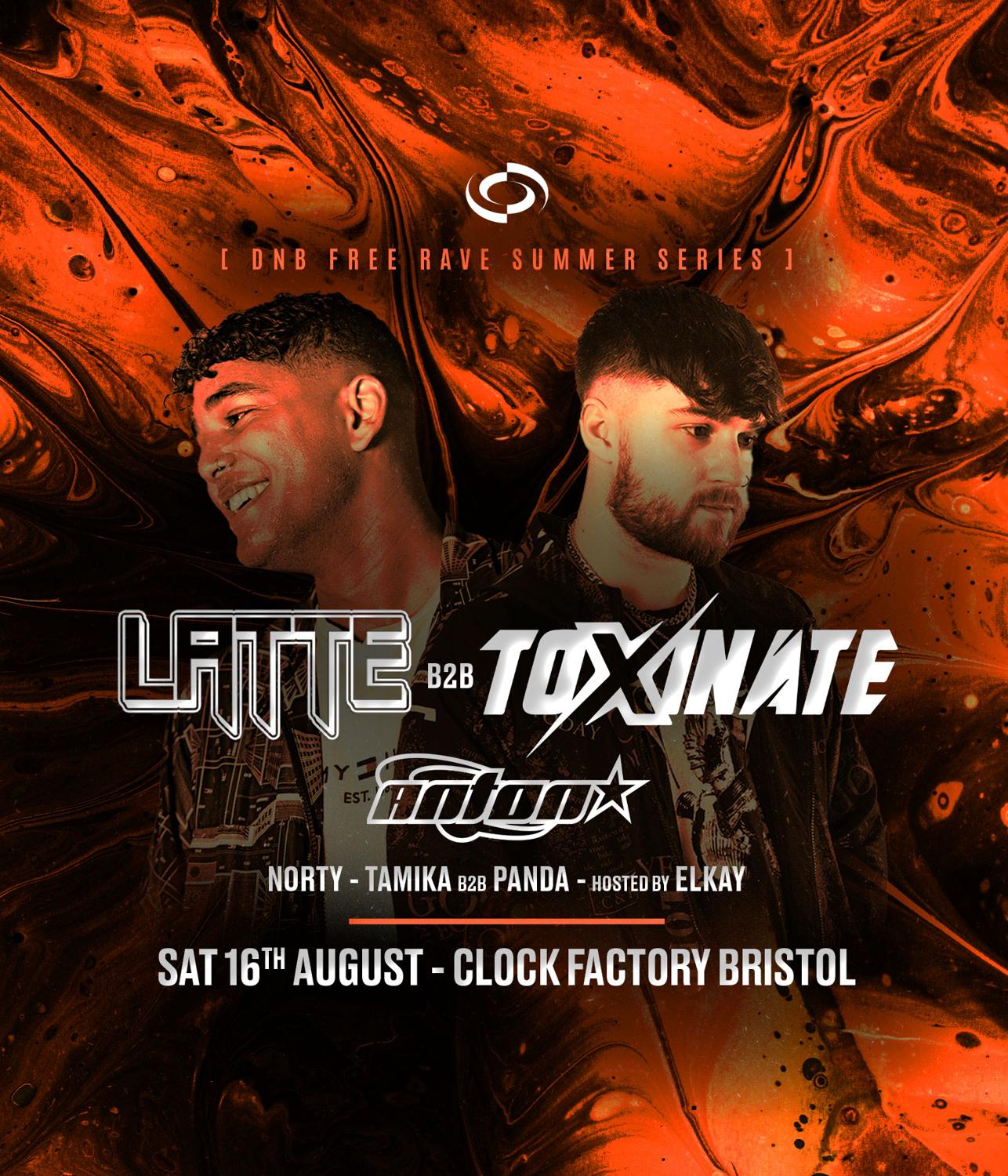 Dnb Free Rave [Bristol Summer Series] • Latte & Toxinate