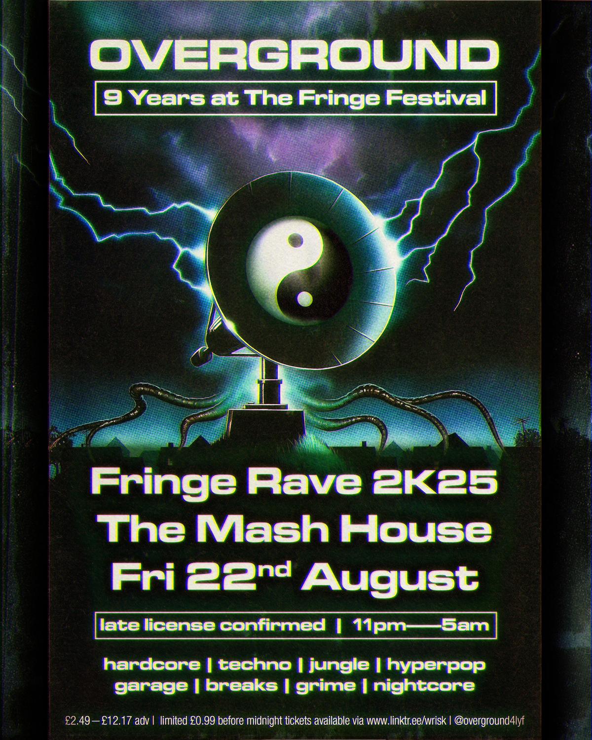 ☻ Fringe Rave 2K25 ☻ 5Am Confirmed ☻ ᴏᴠᴇʀɢʀᴏᴜɴᴅ ☻