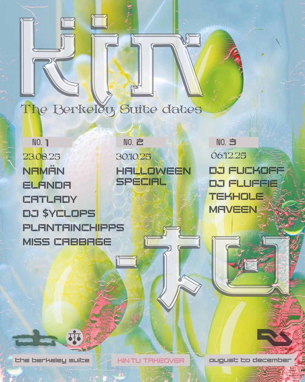 Kin—Tu02 ˚͇ :} Namän B2B Catlady ✫ Elanda B2B Plantainchipps ✫ Dj $Yclops B2B Miss Cabbage