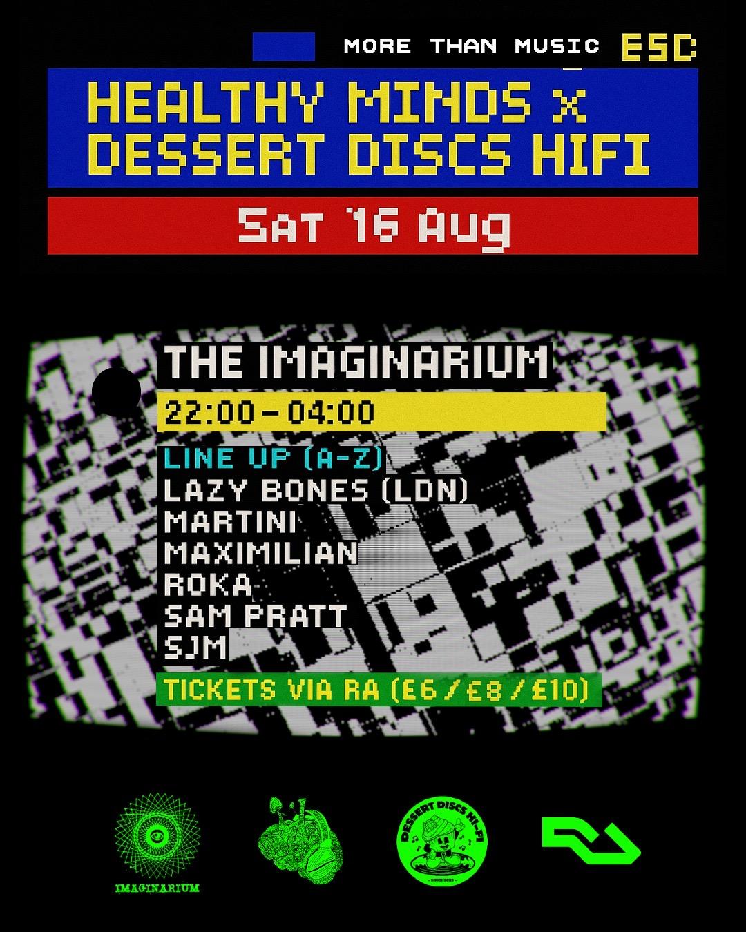 Healthy Minds X Dessert Discs Hifi