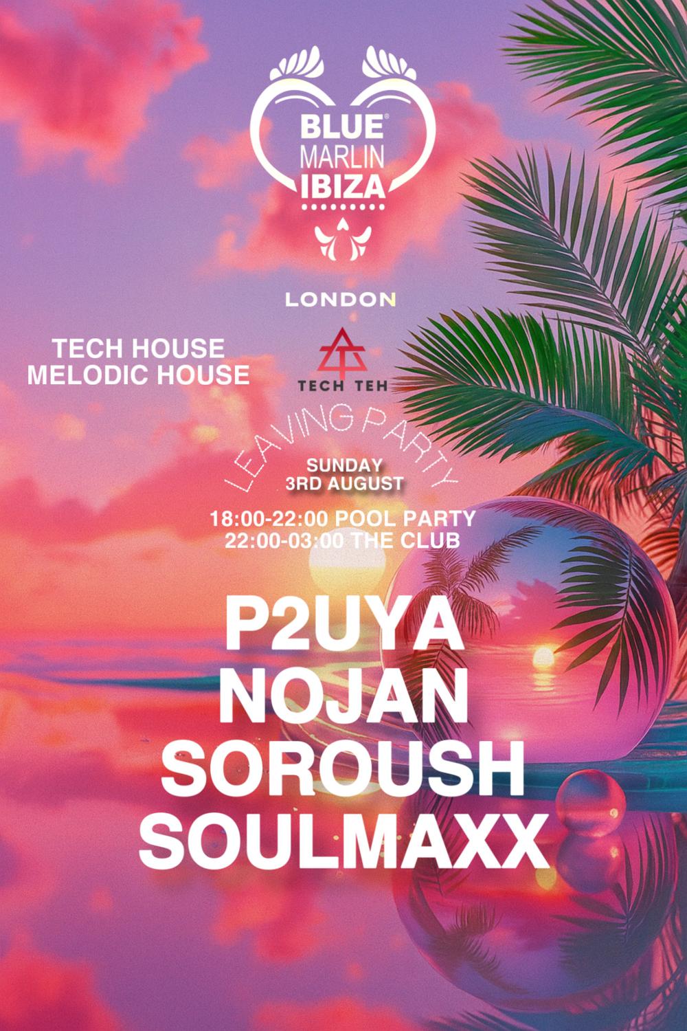 Rooftop Pool Party At Blue Marlin Ibiza London