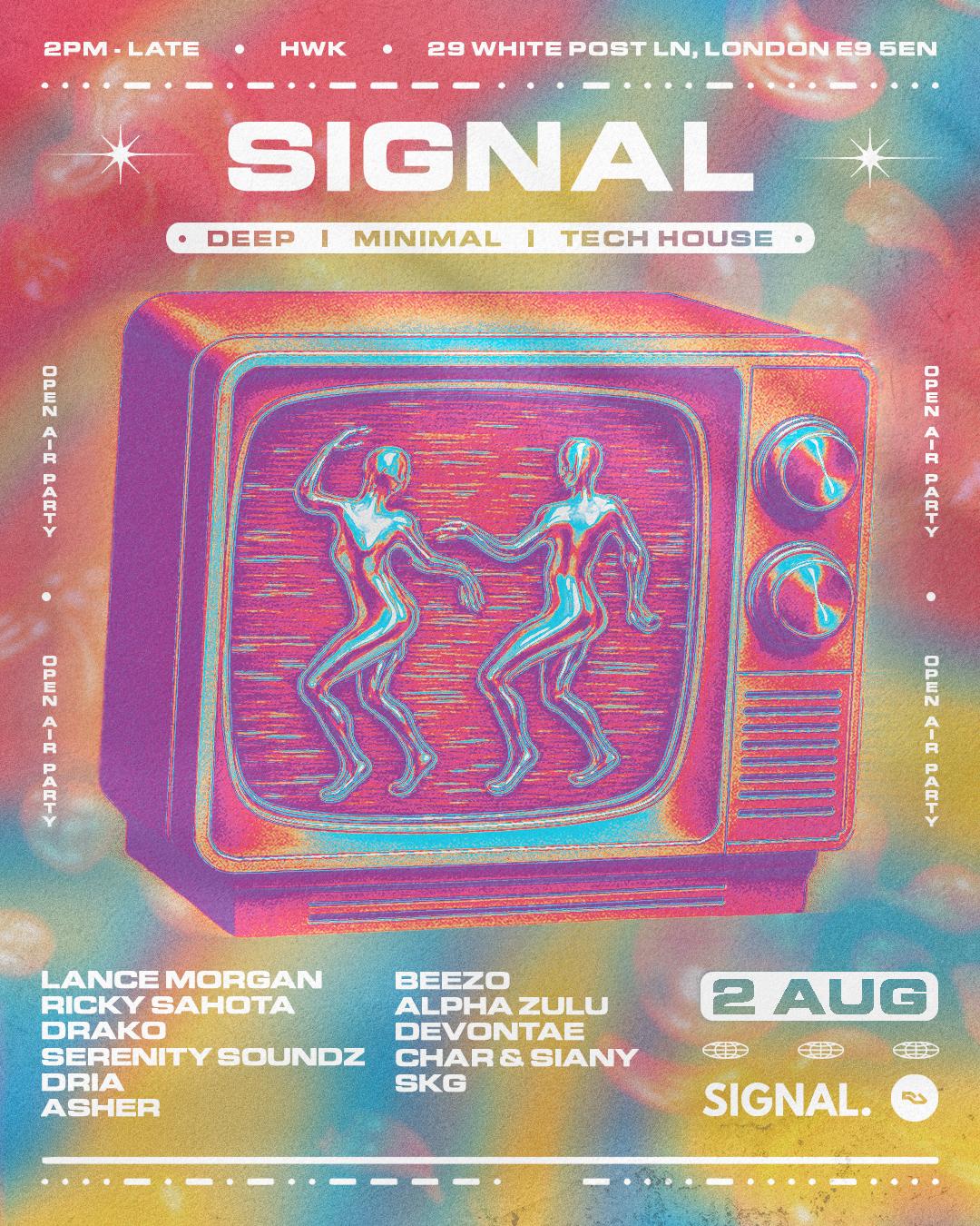 Hackney Wick Open Air Court Yard Party - Deep Tech Minimal House - Signal 005