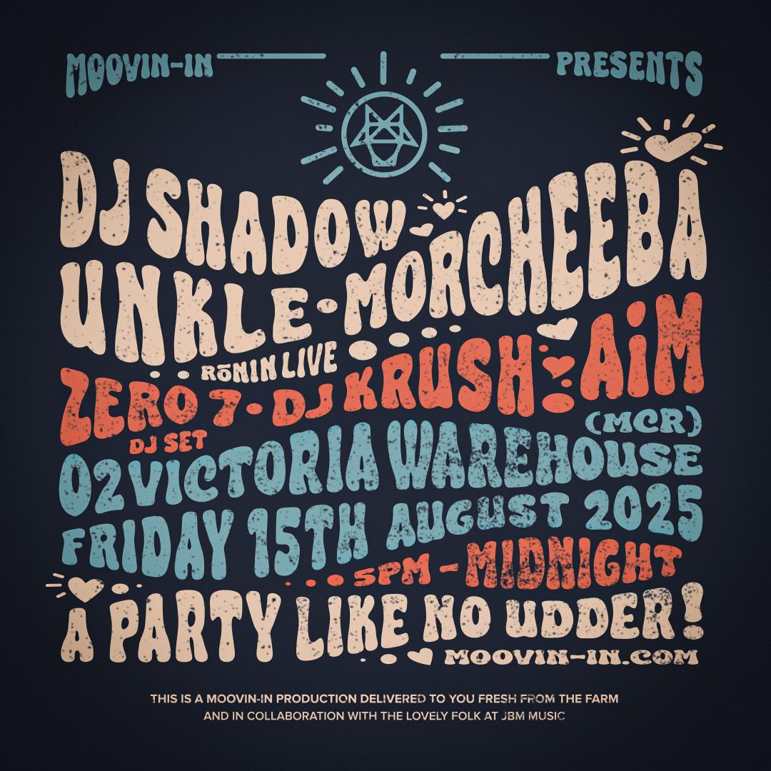 Moovin In W/ Dj Shadow, Morcheeba, Unkle (Rõnin Live)