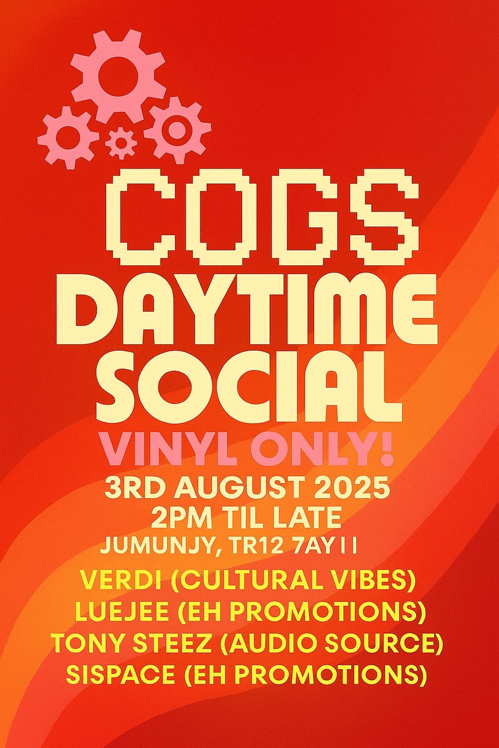 Cogs Social- Vinyl Only