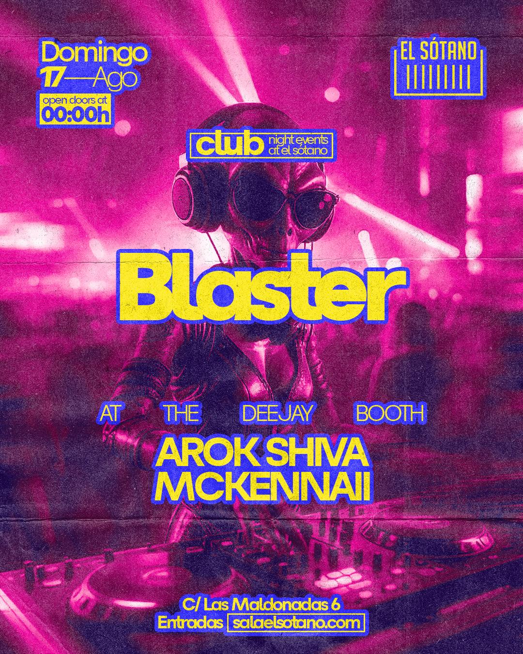 Blaster: Arok Shiva, Mckennaii, Vault-Tech