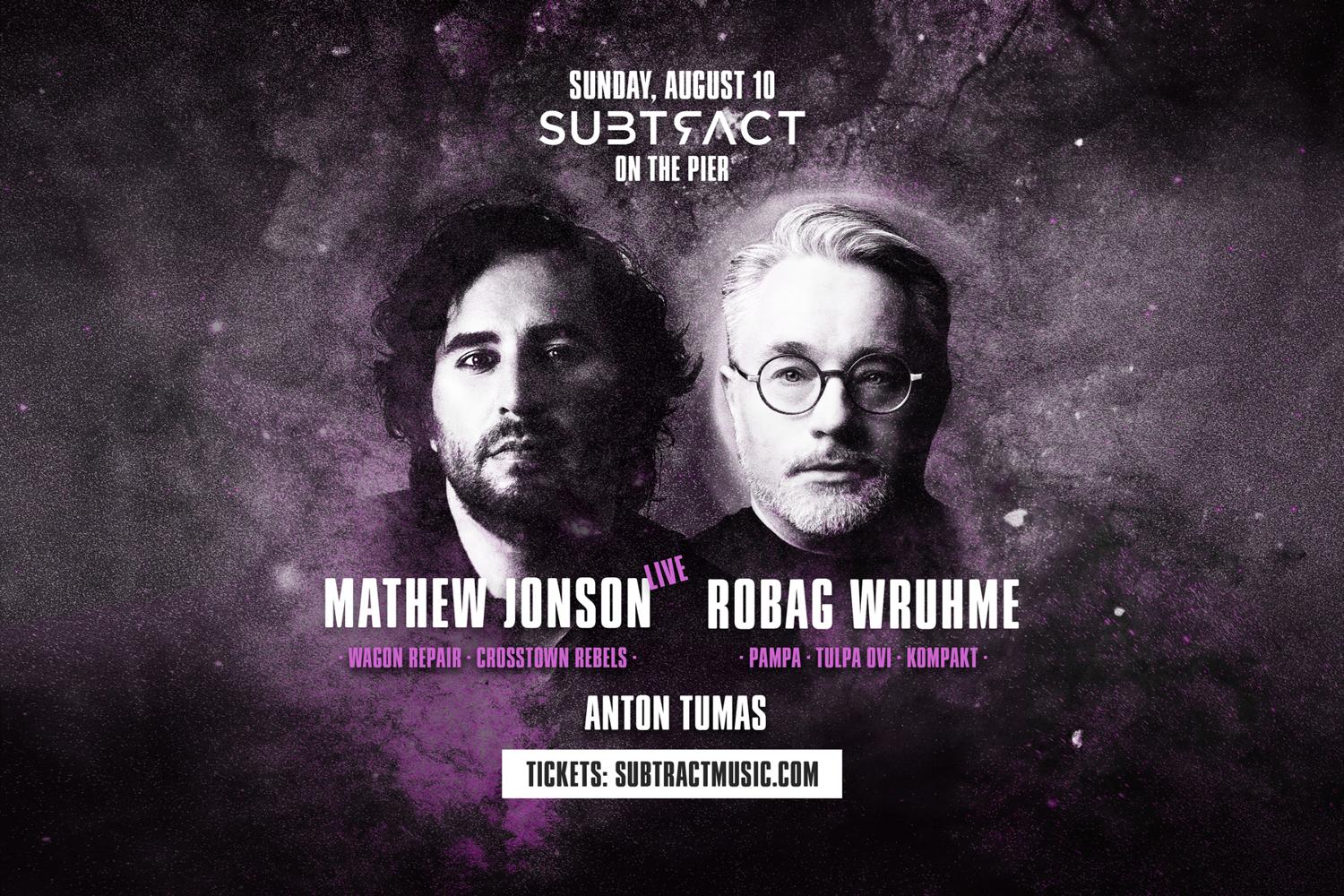Subtract On The Pier - Mathew Jonson Live & Robag Wruhme