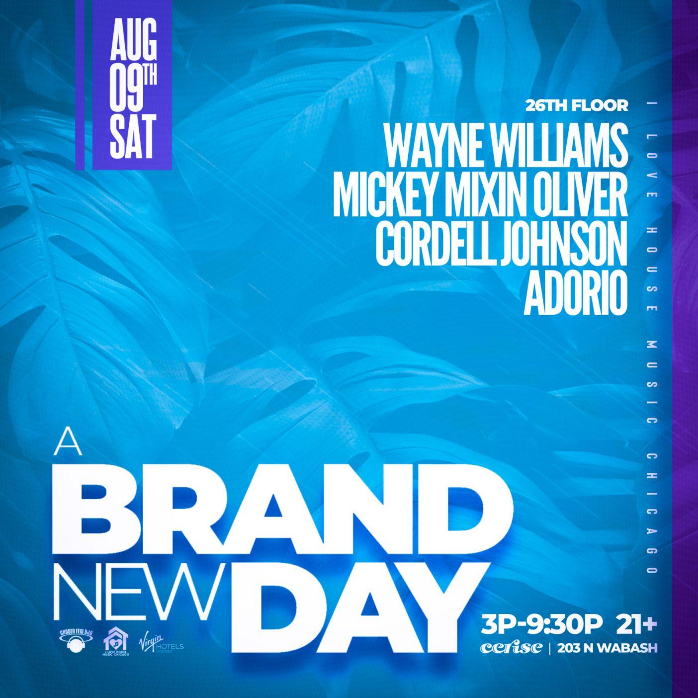 A Brand New Day House Music Day Party At Virgin Hotels