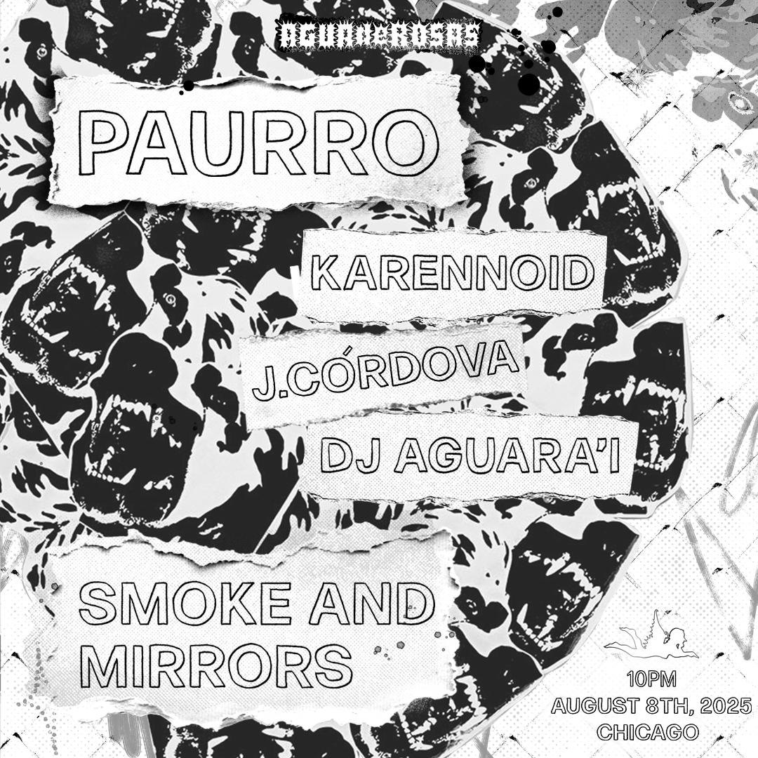 Ague De Rosas: Paurro - Karrennoid - J. Córdova - Dj Aguara'I