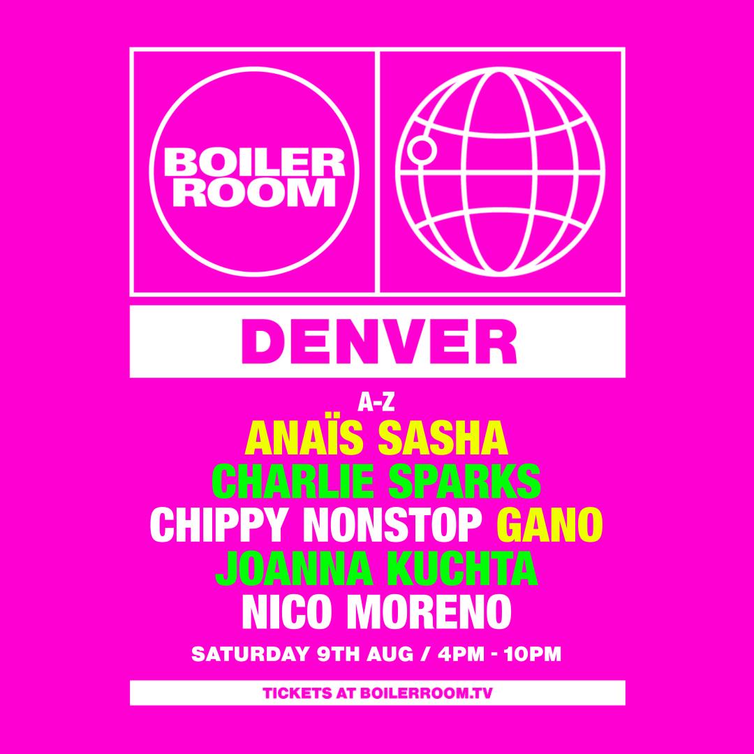 Boiler Room: Denver At Civic Center Park