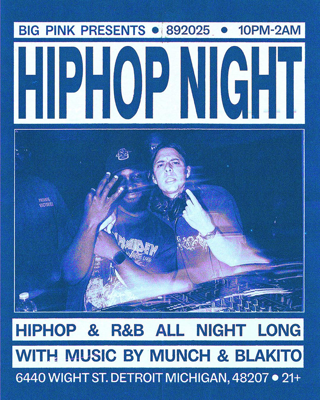 Hiphop Night: Munch & Blakito (Club Bangers)