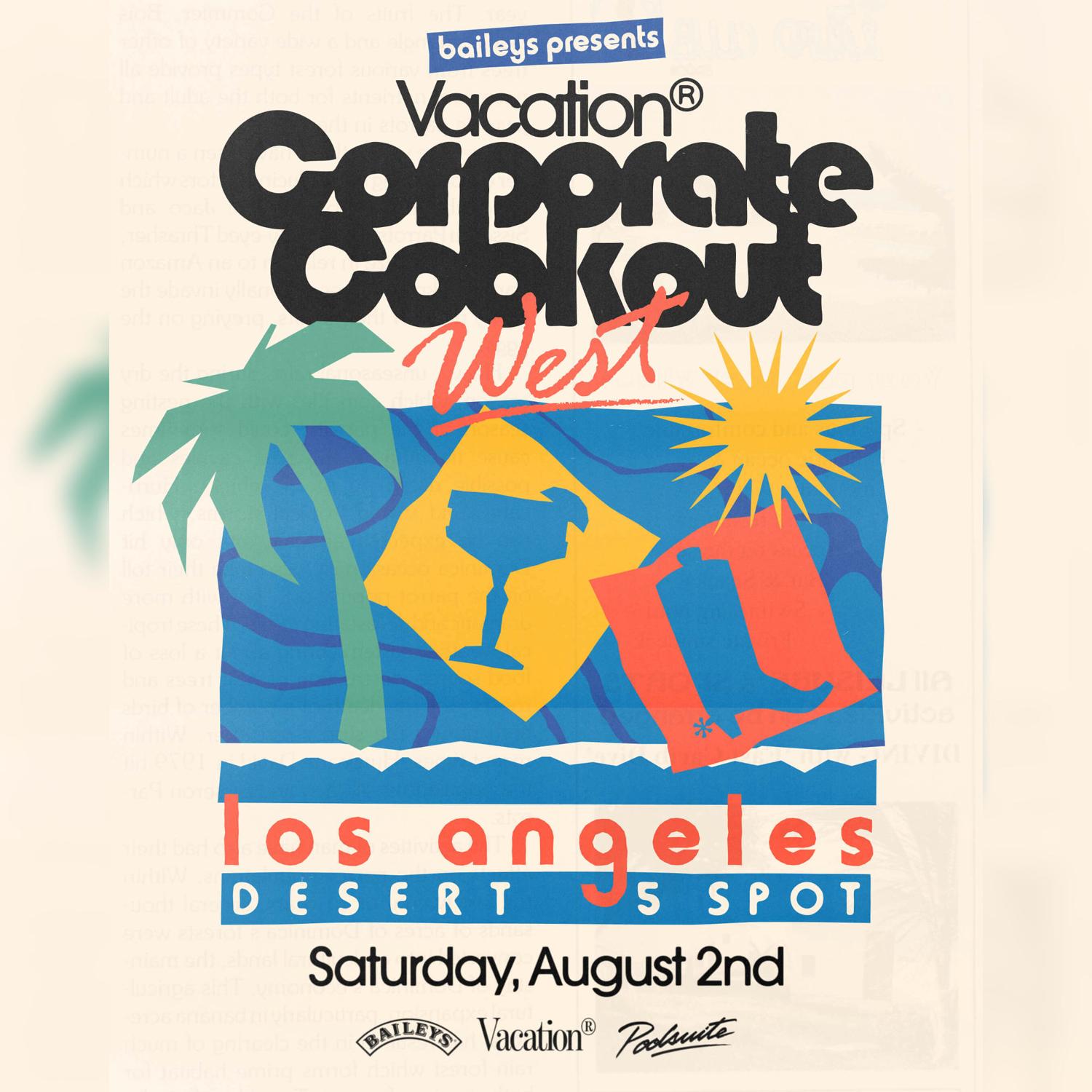The Vacation Corporate Cookout West