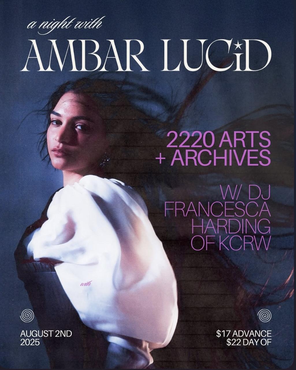 Ambar Lucid, Francesca Harding (Kcrw)