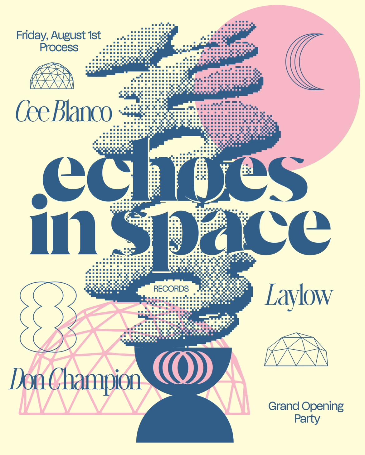 Echoes In Space - Record Store Grand Opening Party