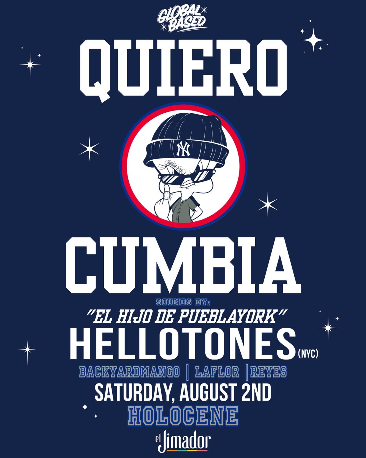 Global Based: Quiero Cumbia With Hellotones (Nyc)